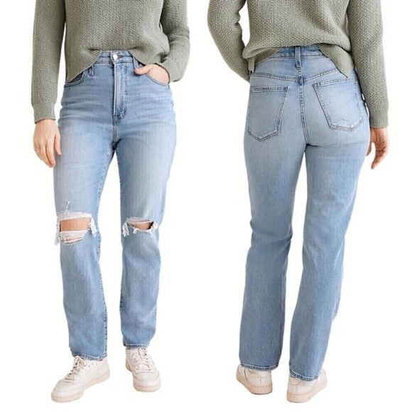 New! Madewell The Perfect Vintage Straight Jean Danby Wash - Picture 1 of 13